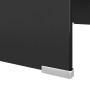 Soporte para TV/Elevador monitor cristal negro 70x30x13 cm von , TV-Möbel - Ref: Foro24-244136, Preis: 93,92 €, Rabatt: %