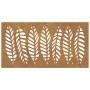 Adorno de pared de jardín acero corten diseño de hoja 105x55 cm von , Poster, Drucke und visuelle Kunst - Ref: Foro24-824500,...
