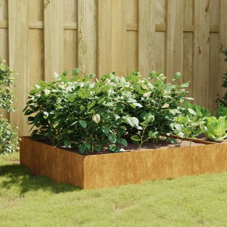 Jardinera acero corten 100x100x41 cm von , Töpfe und Pflanzgefäße - Ref: Foro24-824516, Preis: 66,91 €, Rabatt: %