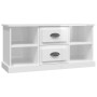 Mueble de TV madera contrachapada blanco brillo 99,5x35,5x48 cm von , TV-Möbel - Ref: Foro24-816274, Preis: 74,68 €, Rabatt: %