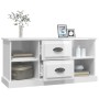 Mueble de TV madera contrachapada blanco brillo 99,5x35,5x48 cm von , TV-Möbel - Ref: Foro24-816274, Preis: 74,68 €, Rabatt: %