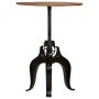 Mesa de bar madera maciza reciclada 75x(76-110) cm by , Kitchen and dining tables - Ref: Foro24-245269, Price: 249,97 €, Disc...