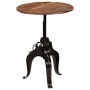 Mesa de bar madera maciza reciclada 75x(76-110) cm by , Kitchen and dining tables - Ref: Foro24-245269, Price: 249,97 €, Disc...