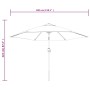 Sombrilla de jardín con palo de metal antracita 300 cm von , Sonnenschirme - Ref: Foro24-44499, Preis: 69,82 €, Rabatt: %