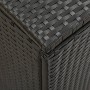 Caja de almacenaje de jardín ratán sintético negro 200x50x60 cm von , Aufbewahrungsboxen für den Außenbereich - Ref: Foro24-4...