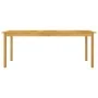 Juego de comedor de jardín 9 piezas beige de vidaXL, Conjuntos de jardín - Ref: Foro24-3067861, Precio: 723,86 €, Descuento: %