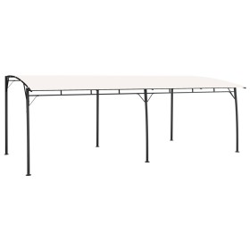Toldo parasol de jardín color crema 6x3x2,55 m by , Tents and gazebos - Ref: Foro24-47977, Price: 368,43 €, Discount: %