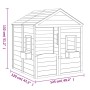 Casa de juegos con puerta con cierre y macetas madera abeto von , Kinderhäuser - Ref: Foro24-93687, Preis: 345,64 €, Rabatt: %