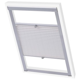 Persiana plisada blanca SK06 von , Jalousien und Jalousien - Ref: Foro24-133533, Preis: 58,42 €, Rabatt: %