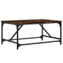Mesa de centro madera contrachapada roble ahumado 75x50x35 cm by , Coffee table - Ref: Foro24-835326, Price: 42,96 €, Discoun...