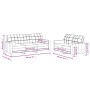 Juego de sofás con cojines 2 piezas tela gris oscuro von , Sofas - Ref: Foro24-3201323, Preis: 544,92 €, Rabatt: %