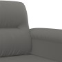 Juego de sofás con cojines 3 piezas tela microfibra gris oscuro by , Sofas - Ref: Foro24-3202292, Price: 795,16 €, Discount: %