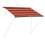 Toldo retráctil naranja y marrón 200x150 cm von , Markisen - Ref: Foro24-145895, Preis: 45,36 €, Rabatt: %