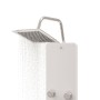 Panel ducha de vidrio 25x47,5x130 cm blanco von , Strahldüsen für Badewannen und Duschen - Ref: Foro24-151419, Preis: 203,51 ...