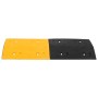 Badén de velocidad caucho amarillo y negro 97x32,5x4 cm von , Straßen- und Verkehrszeichen - Ref: Foro24-153106, Preis: 72,38...