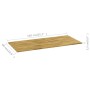 Tablero de mesa rectangular madera maciza roble 23 mm 140x60 cm by , Table tops - Ref: Foro24-245991, Price: 183,84 €, Discou...