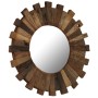 Espejo de pared de madera maciza reciclada 70 cm by , Mirrors - Ref: Foro24-246311, Price: 121,36 €, Discount: %