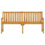 Banco de jardín de madera maciza de acacia 180 cm by , garden benches - Ref: Foro24-316612, Price: 216,99 €, Discount: %