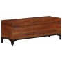 Baúl de almacenaje de madera maciza de acacia 110x35x41 cm de , Baúles para juguetes - Ref: Foro24-328304, Precio: 216,46 €