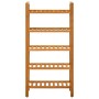 Zapatero con 5 estantes madera maciza de roble 50x27x100 cm by , Shoe racks and shoe organizers - Ref: Foro24-331747, Price: ...