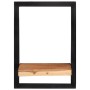Estantes de pared 2 unidades madera maciza acacia 25x25x35 cm de , Estantes y estanterías - Ref: Foro24-338461, Precio: 41,26...