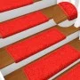 Stufenmatten 10 Stück rot 65x21x4 cm von vidaXL, Treppenmatten - Ref: Foro24-149829, Preis: 54,98 €, Rabatt: %