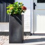 Capi Maceta rectangular Urban Smooth negro 36x79 cm von , Töpfe und Pflanzgefäße - Ref: Foro24-429059, Preis: 153,73 €, Rabat...