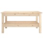 Mesa de centro de madera maciza de pino 80x50x40 cm by , Coffee table - Ref: Foro24-814284, Price: 84,55 €, Discount: %