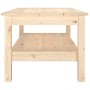 Mesa de centro de madera maciza de pino 80x50x40 cm by , Coffee table - Ref: Foro24-814284, Price: 84,55 €, Discount: %