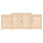 Aparador de madera maciza de pino 164x37x68 cm by , Sideboards - Ref: Foro24-821492, Price: 163,04 €, Discount: %
