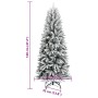 Árbol de Navidad artificial con nieve PVC y PE 120 cm by , Christmas trees - Ref: Foro24-345188, Price: 60,08 €, Discount: %