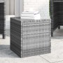 Mesa auxiliar ratán sintético gris 40x37x40,5 cm by , Side tables - Ref: Foro24-319389, Price: 64,59 €, Discount: %