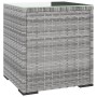 Mesa auxiliar ratán sintético gris 40x37x40,5 cm by , Side tables - Ref: Foro24-319389, Price: 64,59 €, Discount: %