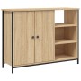Aparador de madera de ingeniería roble Sonoma 100x33x75 cm von , Sideboards - Ref: Foro24-835550, Preis: 91,40 €, Rabatt: %