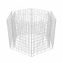 Arriate hexagonal de gaviones 160x140x100 cm von , Töpfe und Pflanzgefäße - Ref: Foro24-142535, Preis: 131,68 €, Rabatt: %