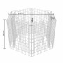 Arriate hexagonal de gaviones 160x140x100 cm von , Töpfe und Pflanzgefäße - Ref: Foro24-142535, Preis: 131,68 €, Rabatt: %