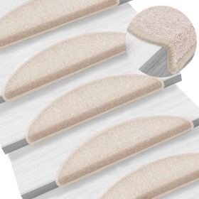 Alfombrillas de escalera 10 unidades gris taupe 56x17x3 cm by , Stair mats - Ref: Foro24-149747, Price: 40,73 €, Discount: %