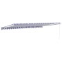 Toldo retráctil aluminio y tela azul y blanco 5x3 m von , Markisen - Ref: Foro24-3154425, Preis: 348,32 €, Rabatt: %