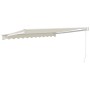 Toldo retráctil aluminio y tela color crema 3,5x2,5 m von , Markisen - Ref: Foro24-3154427, Preis: 236,35 €, Rabatt: %