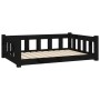 Cama para perros madera maciza de pino negro 95,5x65,5x28 cm von , Betten für Hunde - Ref: Foro24-820201, Preis: 67,31 €, Rab...