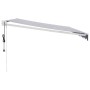 Toldo retráctil automático azul y blanco 4x3 m von , Markisen - Ref: Foro24-3154473, Preis: 440,51 €, Rabatt: %
