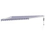 Toldo retráctil automático azul y blanco 4x3 m von , Markisen - Ref: Foro24-3154473, Preis: 440,51 €, Rabatt: %