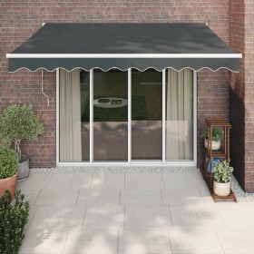Toldo retráctil automático gris antracita 3x2,5 m de , Toldos - Ref: Foro24-3154486, Precio: 334,19 €, Descuento: %