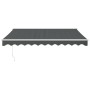 Toldo retráctil automático gris antracita 3x2,5 m by , Awnings - Ref: Foro24-3154486, Price: 334,19 €, Discount: %