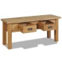 Banco de recibidor de madera de teca maciza 90x30x40 cm von , Bänke für Hallen und Lager - Ref: Foro24-244486, Preis: 151,48 ...