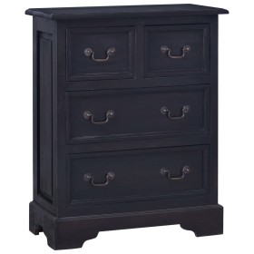 Cajonera de madera maciza de caoba negro claro café von , Schubladen - Ref: Foro24-288835, Preis: 190,16 €, Rabatt: %