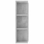 Armario de espejo de baño contrachapada gris 80x20,5x64 cm de , Tocadores de baño - Ref: Foro24-802610, Precio: 91,22 €