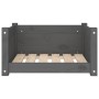 Cama para perros madera maciza de pino gris 55,5x45,5x28 cm von , Betten für Hunde - Ref: Foro24-821444, Preis: 53,24 €, Raba...