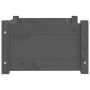 Cama para perros madera maciza de pino gris 55,5x45,5x28 cm von , Betten für Hunde - Ref: Foro24-821444, Preis: 53,24 €, Raba...