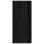 Botellero de madera maciza de pino negro 56x25x56 cm von , Wein- und Spirituosenschränke - Ref: Foro24-821541, Preis: 103,03 ...